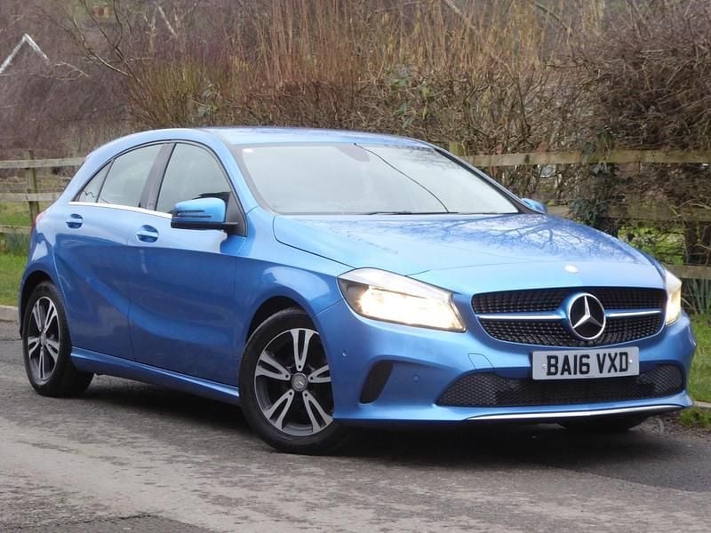 Blue Used 2016 Mercedes A180 Executive Hatchback | £5,995 (Good price) - Image 1/4