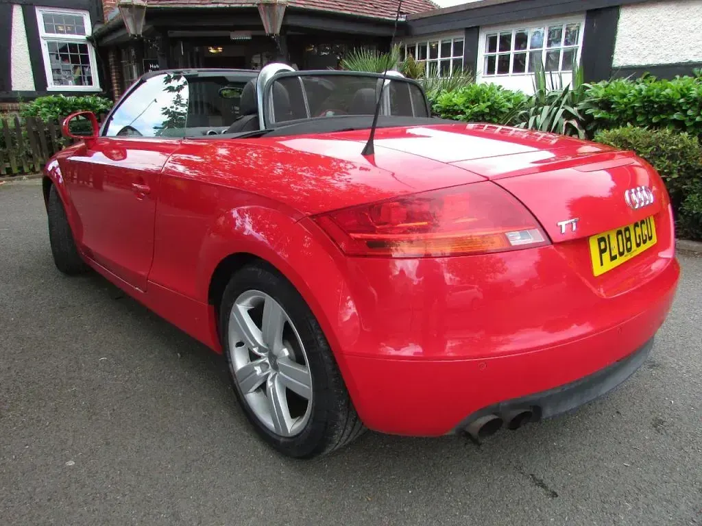 Used Audi TT 200 HP (147 kW) 2008 Red Coupe