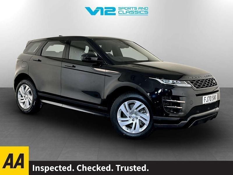 Black Used 2020 Land Rover Range Rover evoque R-Dynamic Estate | £19,595 (Good price) - Image 1/2