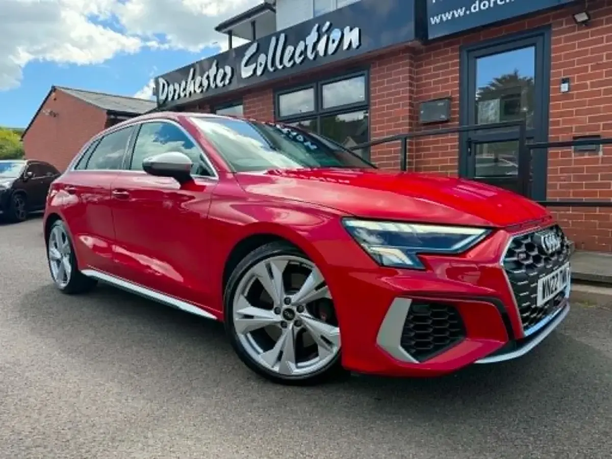 Used Audi S3 Sportback Design 310 HP (228 kW) 2022 Red Hatchback