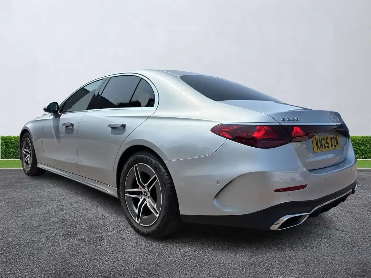 Used Mercedes E200 AMG line 2025 Silver Sedan