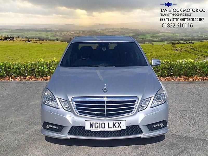 Used Mercedes E350 2010 Silver Sedan
