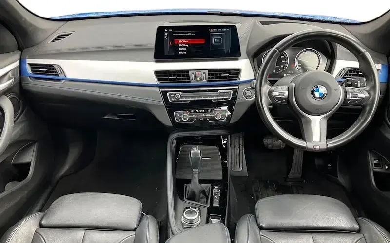 Used BMW X1 M Sport 220 HP (161 kW) 2021 Blue SUV