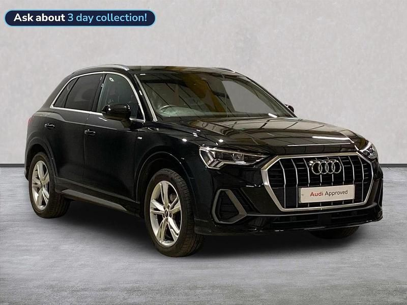 Used Audi Q3 S-Line 150 HP (110 kW) 2022 Black SUV