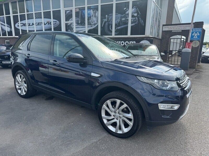 Blue Used 2017 Land Rover Discovery Sport HSE Luxury SUV | £13,490 (Good price) - Image 1/4