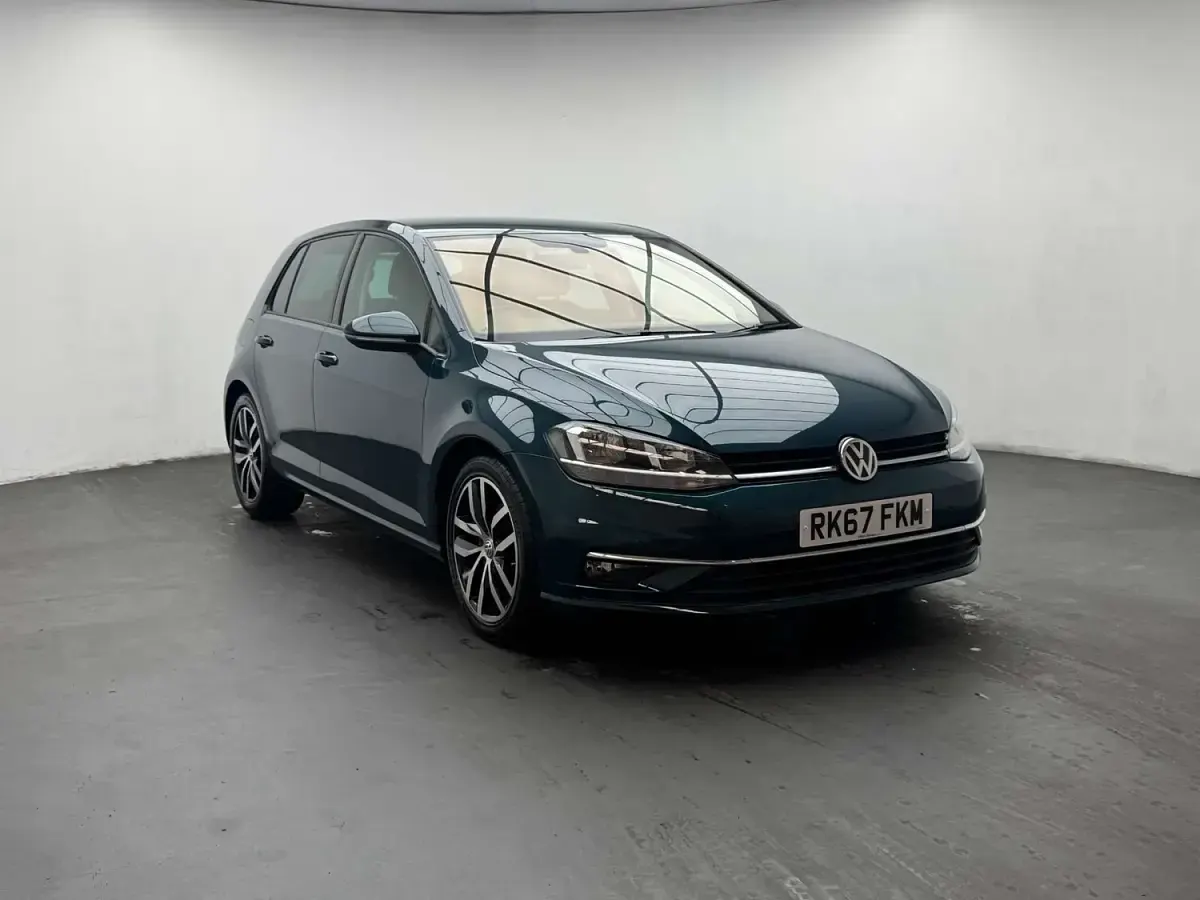 Used VW Golf VII GT 2017 Green Hatchback