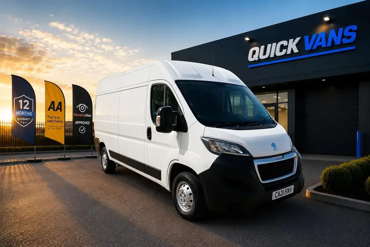 Used Peugeot Boxer 2021 White Van