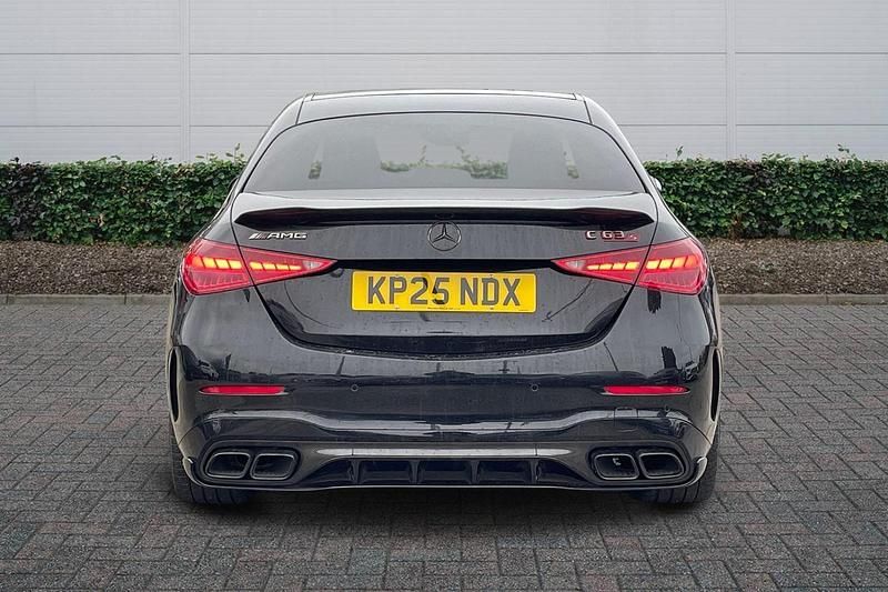 Used Mercedes C63S AMG Edition 2025 Black Sedan
