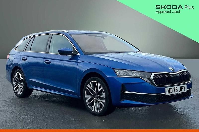 New Skoda Octavia SE L 147 HP (108 kW) 2026 Race blue metallic Estate