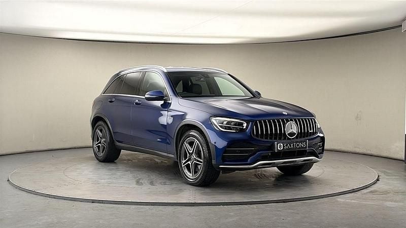 Used Mercedes GLC43 AMG AMG 390 HP (286 kW) 2020 Brilliant blue SUV