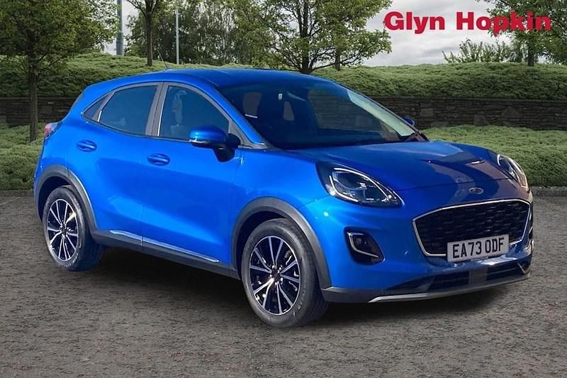 Used Ford Puma Titanium 125 HP (91 kW) 2023 Blue SUV
