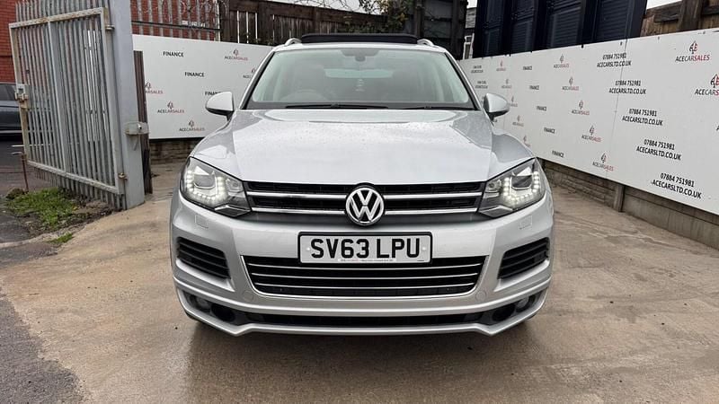 Used VW Touareg R-line 245 HP (180 kW) 2013 Silver SUV
