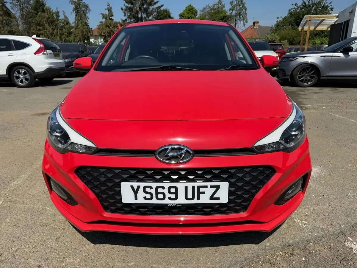 Used Hyundai i20 Premium 2019 Red Hatchback
