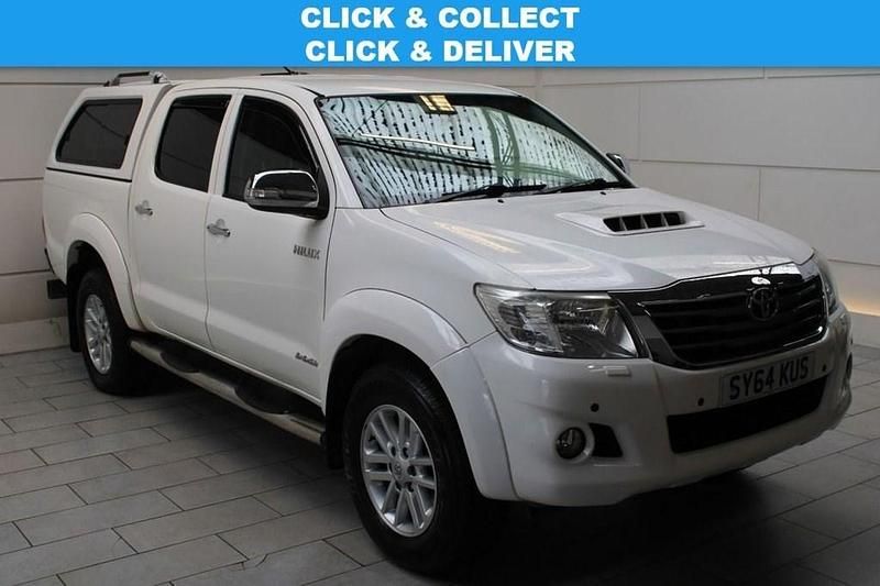 White Used 2014 Toyota HiLux Pickup | £13,500 (Fair price) - Image 1/3