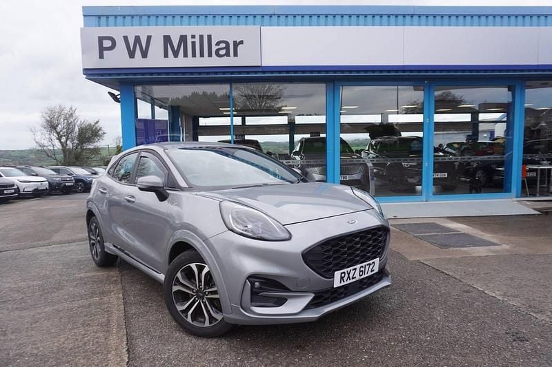 Solar silver Used 2022 Ford Puma ST-Line Hatchback | £13,399 (Super price) - Image 1/4