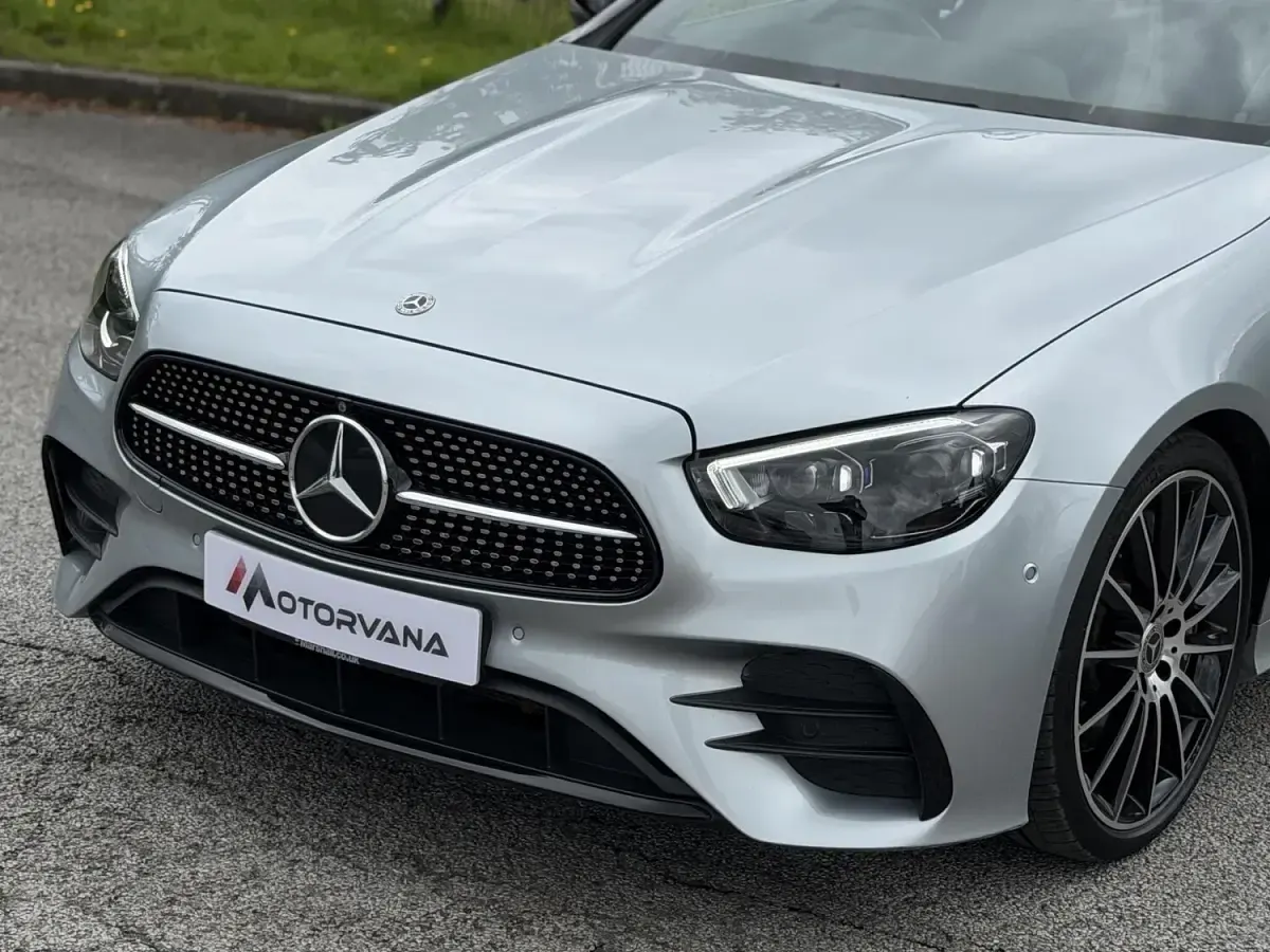 Used Mercedes E300 AMG line 2021 Silver Cabriolet