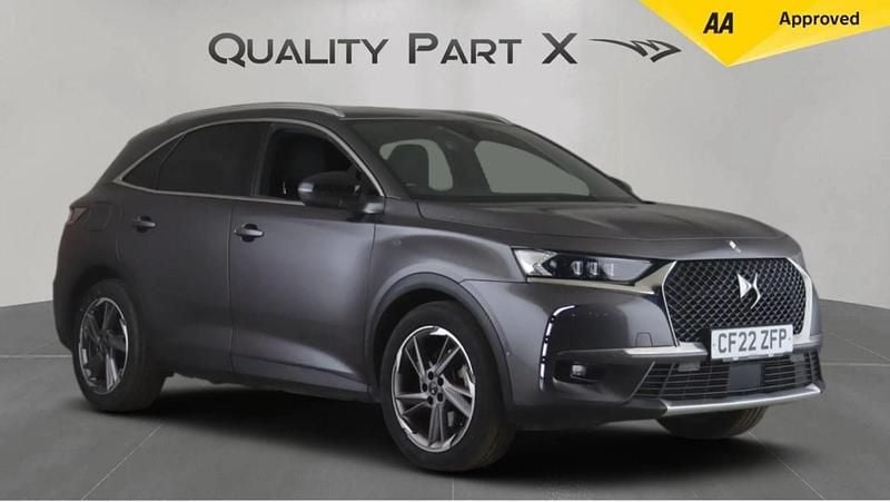 Used DS Automobiles DS7 Crossback Rivoli 225 HP (165 kW) 2022 Grey SUV