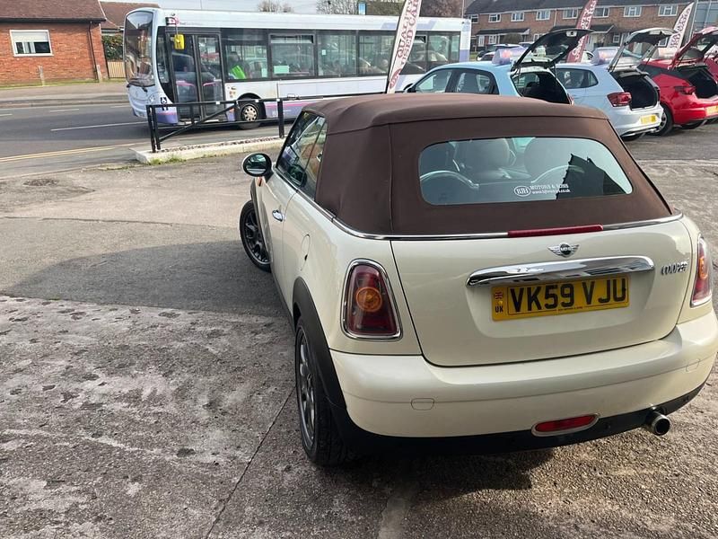 Used Mini Cooper Cabriolet 2009 White Cabriolet
