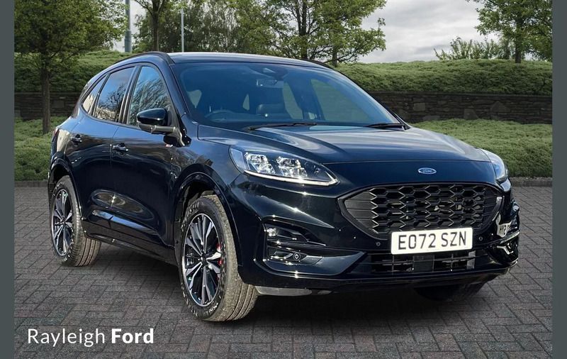Black Used 2022 Ford Kuga ST-Line X SUV | £21,990 (Fair price) - Image 1/4