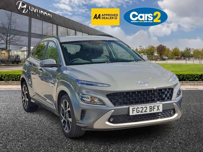 Grey Used 2022 Hyundai Kona Premium SUV | £13,499 (Fair price) - Image 1/4