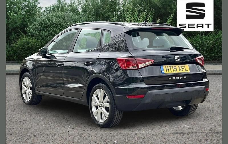 Used Seat Arona SE Technology 95 HP (69 kW) 2019 Midnight black SUV