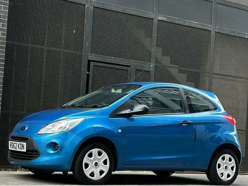 Used Ford Ka Studio 69 HP (50 kW) 2012 Blue Hatchback