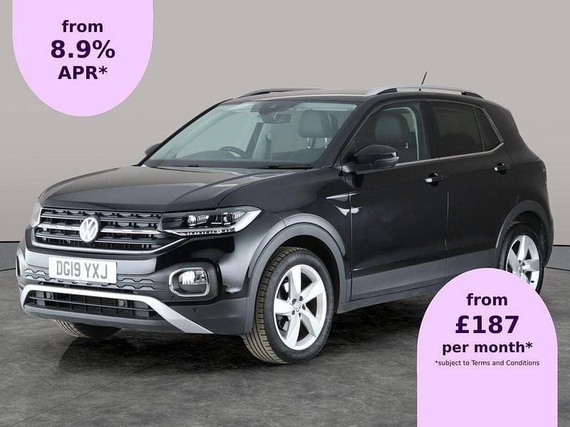 Black Used 2019 VW T-Cross SEL SUV | £13,881 (Fair price) - Image 1/1