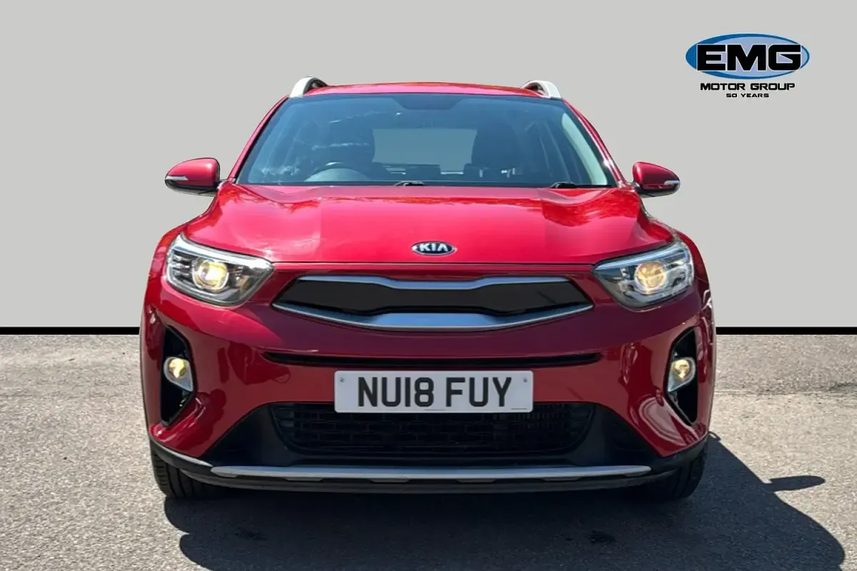 Used Kia Stonic 118 HP (86 kW) 2018 Red SUV