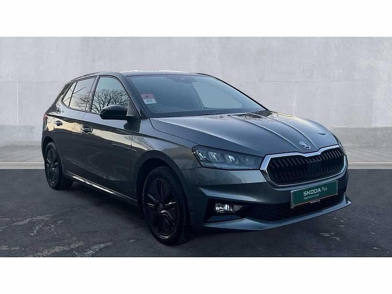 Used Skoda Fabia Design Edition 116 HP (85 kW) 2025 Graphite grey metallic black magic pearl effect Hatchback