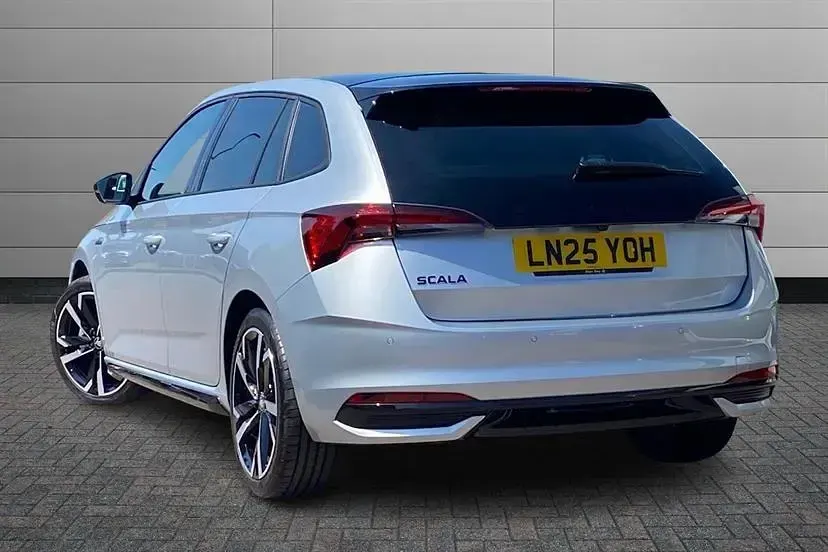 Used Skoda Scala Monte Carlo 150 HP (110 kW) 2025 Brilliant silver Hatchback