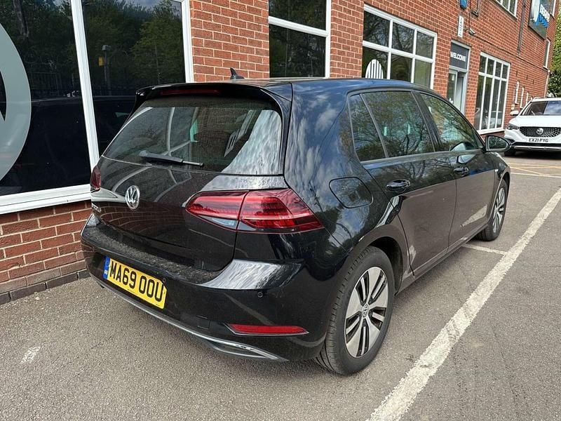 Used VW e-Golf 99 kW (135 HP) 2020 Black Hatchback