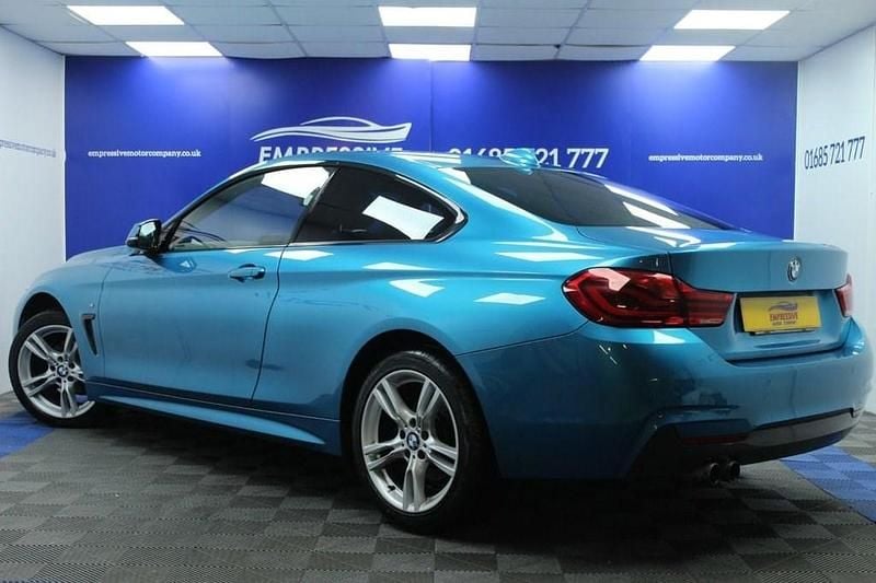 Used BMW 420 M Sport 184 HP (135 kW) 2018 Blue Coupe