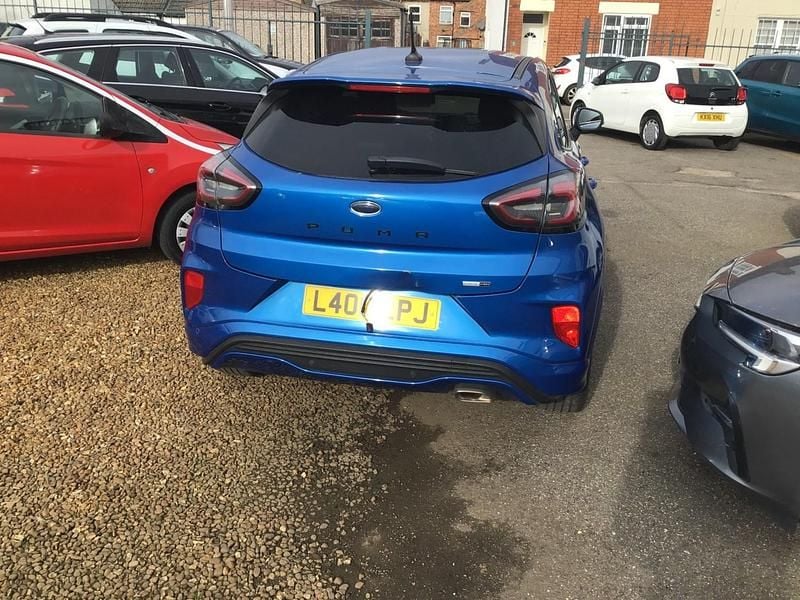 Used Ford Puma ST-Line 125 HP (91 kW) 2020 Blue SUV