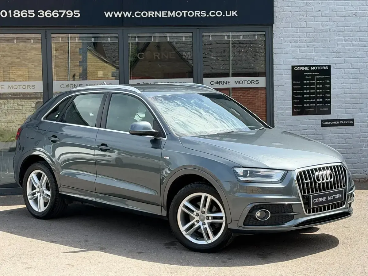 Used Audi Q3 S-Line 170 HP (125 kW) 2014 Grey SUV