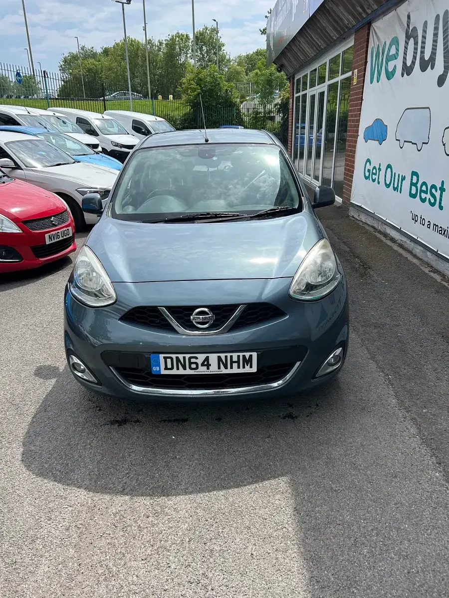 Used Nissan Micra Acenta 80 HP (58 kW) 2014 Grey Hatchback