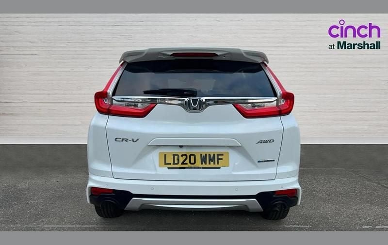 Used Honda CR-V Hybrid 184 HP (135 kW) 2020 White SUV