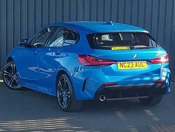Used BMW 118 M Sport 136 HP (100 kW) 2023 Blue Hatchback