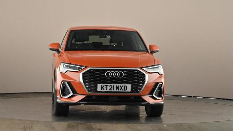 Used Audi Q3 Sportback S-Line 148 HP (108 kW) 2021 Orange SUV