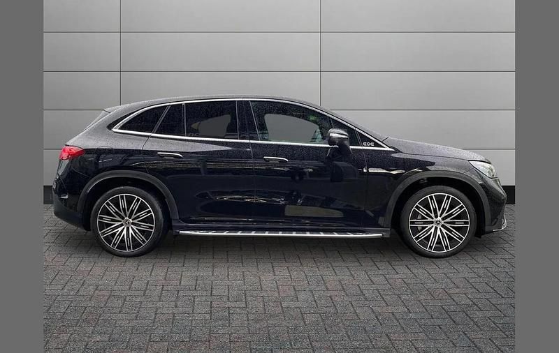 Used Mercedes EQE500 AMG line 300 kW (408 HP) 2024 Black Sedan