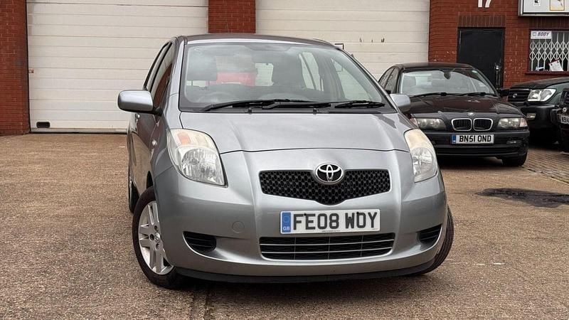 Used Toyota Yaris 2008 Silver Hatchback