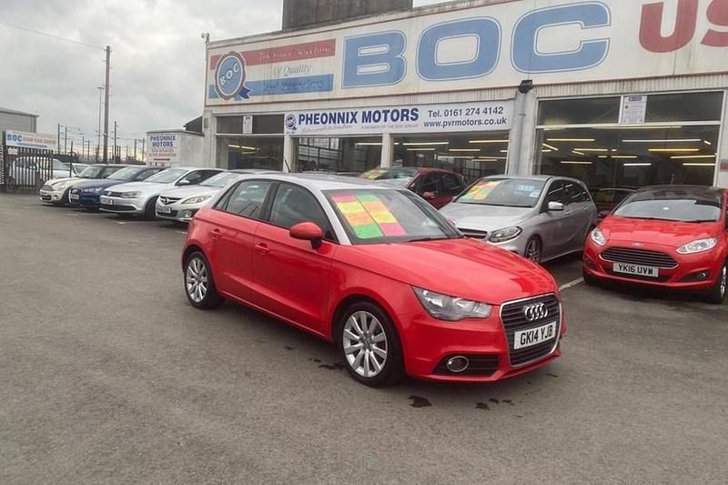 Used Audi A1 Sportback Sport 105 HP (77 kW) 2014 Red Hatchback
