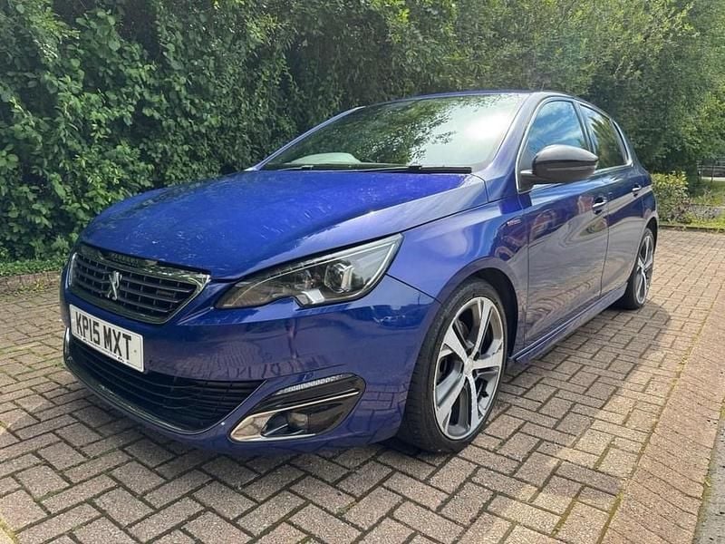 Blue Used 2015 Peugeot 308 GT-line Hatchback | £5,495 (Good price) - Image 1/4
