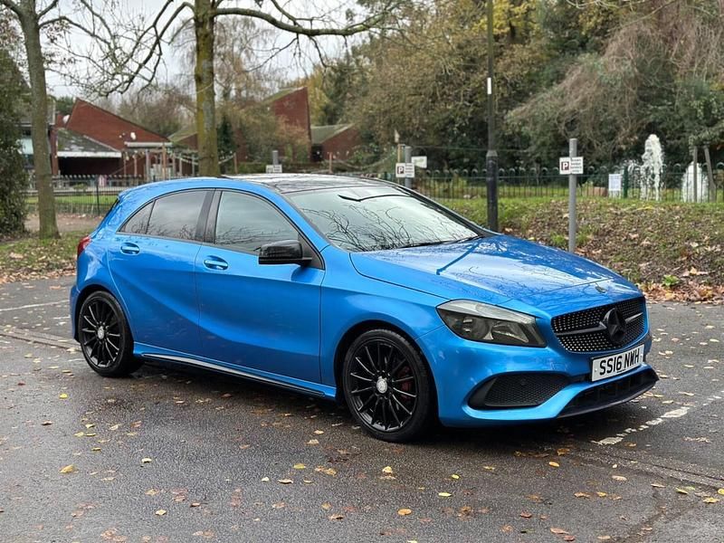 Blue Used 2016 Mercedes A200 AMG line Hatchback | £9,995 (Fair price) - Image 1/4