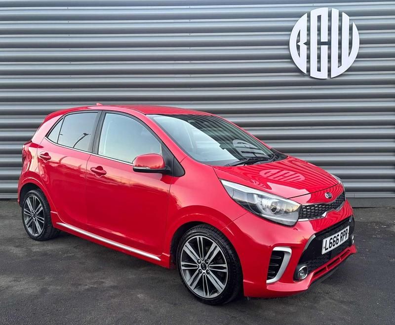 Used Kia Picanto GT-Line 99 HP (72 kW) 2020 Red Hatchback