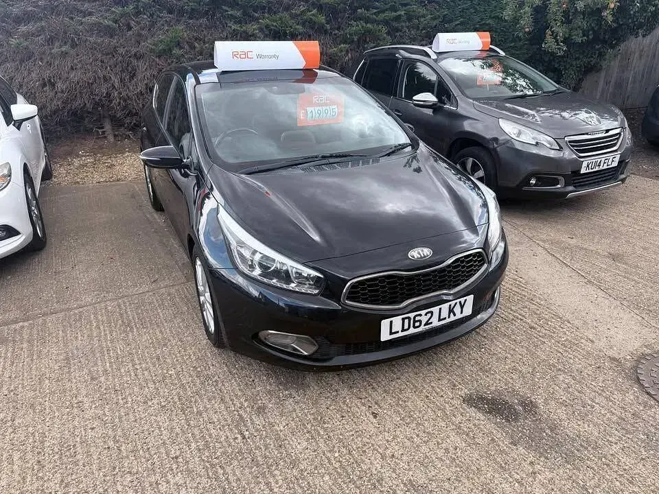 Used Kia Ceed 2012 Black Hatchback