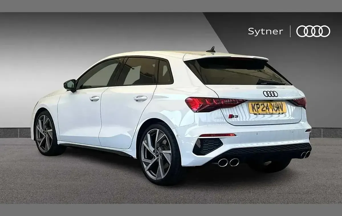 Used Audi S3 Sportback Black Edition 306 HP (225 kW) 2024 White Hatchback