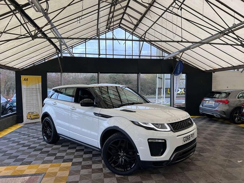 White Used 2019 Land Rover Range Rover evoque HSE Dynamic Estate | £15,695 (Super price) - Image 1/3