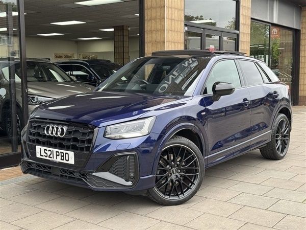 Blue Used 2021 Audi Q2 Black Edition SUV | £25,495 (Expensive) - Image 1/1