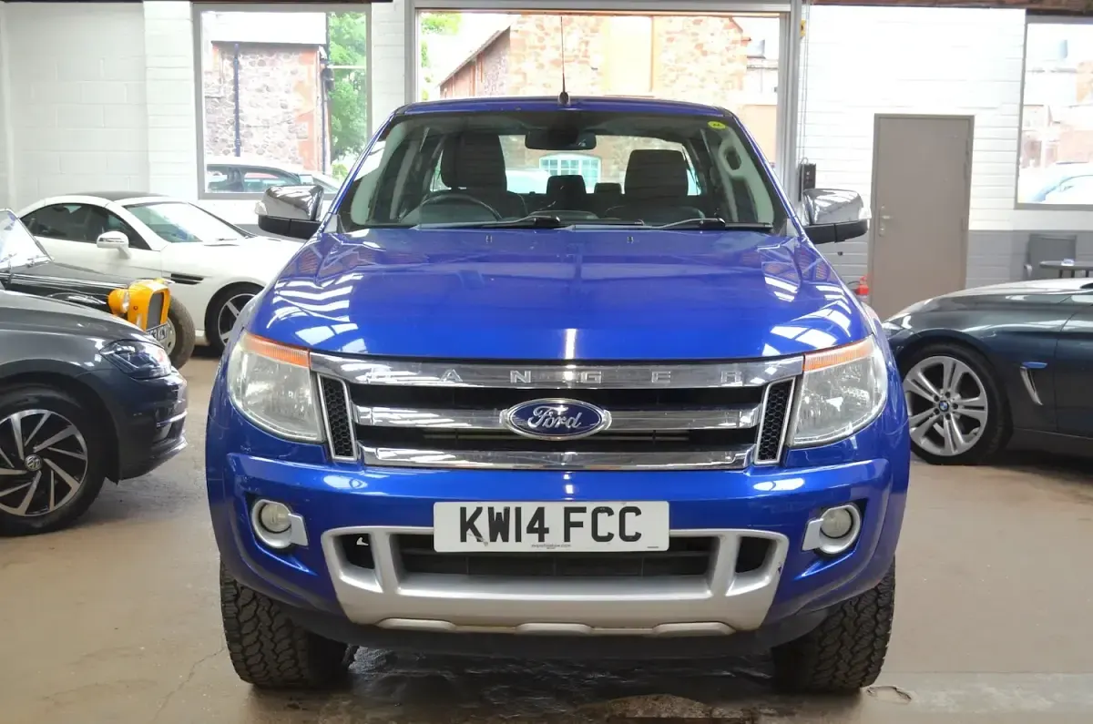 Used Ford Ranger Limited 2014 Blue Pickup