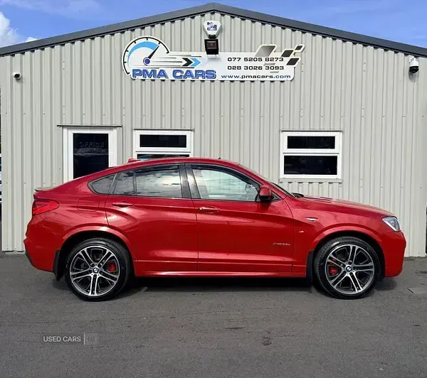 Used BMW X4 M Sport 2018 Red SUV